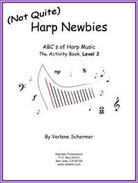 Harp Newbies, The Activity Book, Level 2