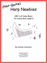 Harp Newbies, The Lesson Book, Level 2