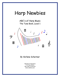 Harp Newbies, The Tune Book, Level 1