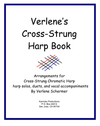 Verlene's Cross-Strung Harp Book