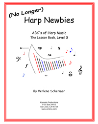Harp Newbies, The Lesson Book, Level 3